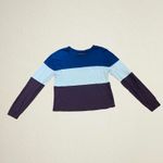 Abercrombie & Fitch Striped colorblock long sleeve tshirt Photo 1