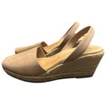 Spanish Sandal Co. Espadrille Wedge Slingback Sandals 39/8 Photo 1