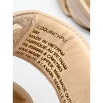 Open Edit  Sandals Size 6 Qarly Heeled Tan Open Square Toe Slip On Heels Photo 8