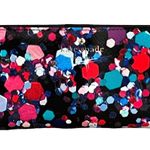 Kate Spade Grant Lane Bright Jewel Stacy Saffiano Leather Wallet Black Multi PWRU5247 Photo 0