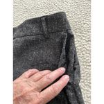 Van Heusen Studio Womens Stretch Dark Gray Tweed Straight Leg Dress Pants 2R Photo 6