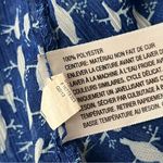 Vtg Y2k Retro Mossimo Sheer Dove Novelty Print Blouse Preppy Coastal Capsule XS Blue Photo 5