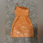 Urban Outfitters OutfittersFaux Snakeskin One Shoulder Mini Dress Photo 2
