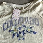 Free People nwt //  state flower Colorado slub tee ob1666086 Photo 3