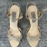 Touch Ups Gold Glittery Heels Photo 0