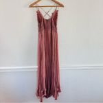 Free People  Adella Rose Pink Maxi Dress Size Medium Photo 5