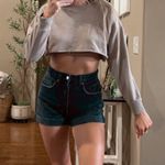 Raw Cut Cropped Sweatshirt Photo 1