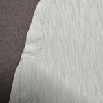 Lilly Pulitzer Burnout Tee Womens XS Blue V-Neck Short Sleeve Pima Cotton *Flaws Photo 2