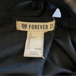 Forever 21  Side Slit Mesh Sports Bra, Black, Size S, EUC Photo 5