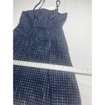 Cider  Tweed Women's Mini Dress XS Blue Pleated Plaid Preppy NWT Photo 3