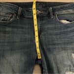 Lucky Brand Lolita Skinny Jeans with Crochet Accents Dark Wash Mid Rise 10 / 30 Photo 11