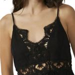 Free People black Lace Slip Dress Adorable Photo 0