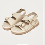ALOHAS 
HARPER CREAM LEATHER SANDALS 8 classic casual fall boho revolve leather Photo 1