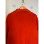 Talbots  Womens Orange Wool Blend Button Front Jacket Size 18 Collared Classic Photo 7