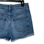 Madewell Womens High Rise Distressed Denim Shorts Jordie Wash Size 25 Photo 5