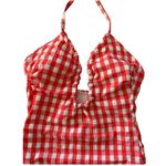 Wild Fable NWT--WOMENS RED AND WHITE KEYHOLE ONE PIECE-SIZE XXS Gorgeous red and white check swimsuit, high leg, brand new with tags Photo 5