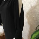 Ralph Lauren  PLUS SIZE Open slit sleeves, Body shaping Dress Photo 9