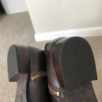 Michael Kors Hamilton Tall Leather Brown Boots 7M Photo 8