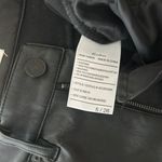 Small Boutique Leather Pants Black Size 26 Photo 2