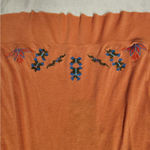 Angie  Embroidered Tunic Top Boho Hippie Summer Beachy Vacation Festival Size S‎ Photo 6