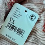 Free People NEW  Tough Love Mini Slip Dress Pink Combo Coquette Extra Small Photo 3