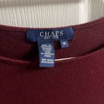 CHAPS  Women's Deep Red Long Sleeve Tee Photo 1