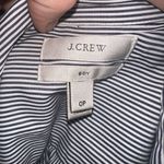 J Crew blue pinstripe preppy boy fit button down 0P top Photo 2