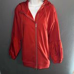 Athleta Burnt Orange Triumph Long Sleeve Hoodie Sweatshirt Plus Size 1X - 2X Photo 5