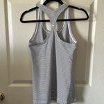 Lululemon  Women’s Cool Racerback II Hype‎ Stripe Black White Size 8 Photo 9