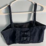 Forever 21 Denim Crop Top Bralette Photo 2