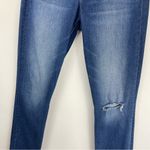 Gap  Womens High Rise True Skinny Distressed Jeans Sz 31 TALL Photo 3
