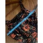 Peruvian Connection  Floral Linen Sundress Size US 10 Black  M L Sleeveless Dress Photo 5