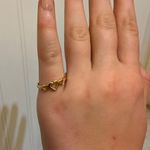 SheIn Fashion Jewelry Heart Ring & Necklace Set Photo 4