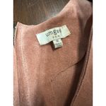 Umgee Faux Suede Dress Women Medium Indie Boho Western Festival Aztec Light Twee Photo 1