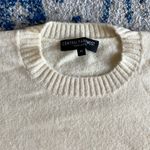 Central Park West Sycamore Fringe Sweater in Cream Photo 6