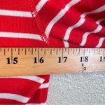 Ralph Lauren Lauren Jeans Company Red White Striped Mini Tee Shirt Dress Womens Photo 2