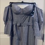 Guess Alexa Bustier Strapless Jumpsuit Women’s Size 8 Medium Large Photo 2