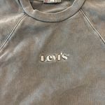 Levi's Levi’s Light Washed Cropped Sweatshirt S Photo 1