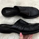 Clarks Artisan Leather Clogs Sz 11 Narrow Photo 0