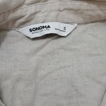 Sonoma Linen short sleeve dress tan color see second picture for actual color Hanley sm Photo 5