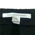 Diane Von Furstenberg  DVF Emma Nightfall‎ Silver Black Pencil Skirt Size 8 Photo 4