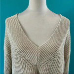 Aerie New with tags  tan beige chunky knit thick heavy weight oversized sweater Photo 1