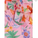 SALONI Cece Ruffled Floralprint Cotton And Silkblend Voile Mini Dress Size 2 Photo 4