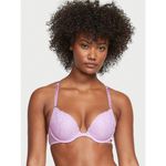 Victoria's Secret Victoria’s Secret Sexy Tee Posey Lace Front-Close Push-Up Bra Silky Lilac 32D Photo 0