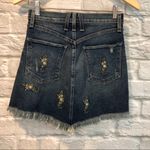 McGuire Denim McGuire 24” Izabel Floral Embroidered Denim Skirt Photo 12