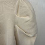 Ivory Statement Puff long Sleeve Sweater Grace + Karma Size 2X Photo 4