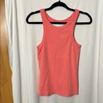 MOTHER Denim MOTHER The Chin Ups Conch Shell Ribbed Tank Top Size Small Photo 2