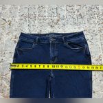 Maurice's MJEANS by mid rise skinny jeans size L short 12/14 dark wash stretch Photo 2