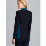 Elie Tahari Women's Bethany One Button Colorblock Notched Lapel Blazer Size 4 Photo 3
