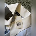 Saks 5th Avenue Saks Fifth Avenue Classic Blue Button Down Collared Shirt Womens Size 6 NWT Photo 6